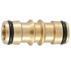 Переходник-Соединитель латунный, штуцерный Palisad