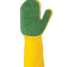 Рукавица с чистящим абразивным слоем, 1 шт