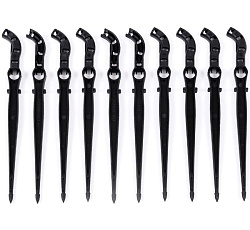 Набор стрелок с зажимом для капельного полива ЖУК от водопровода, 10 шт