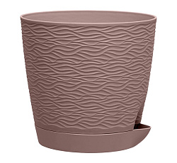 Кашпо "Блюз" (1,5л.) Цв.Пыльная роза (КШ-9974)