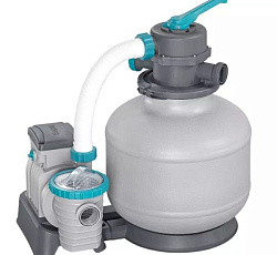 Bestway, Песочный фильтр-насос 5678л/ч, резервуар 9кг, фр.0.45-0.85