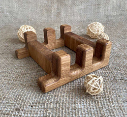 Подставка для кухонных досок двойная