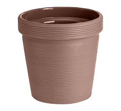 Кашпо "Терра" (1,1л) Цв. Мокко (КШ-9075)