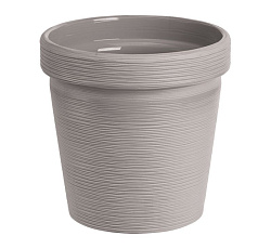 Кашпо "Терра" (1,1л) Цв. Серый жемчуг (КШ-9789)