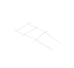 Опора для вьющихся цветов Цв. Белый (ОЦ-8624)