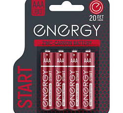 107039 Батарейка солевая Start "ENERGY",4 шт
