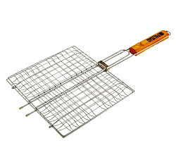 Решетка-гриль 270х240 мм хромированная Palisad Camping