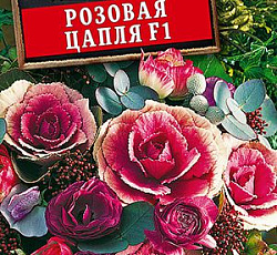 Капуста декоративная Розовая цапля F1