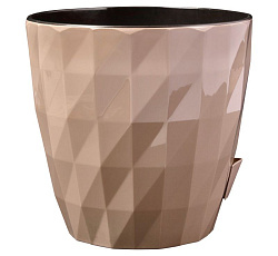 Кашпо "RUBY" Соло (3л.) Цв. Фраппе (КШ-9649)