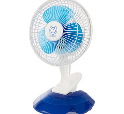 EN-0601 Вентилятор диам.6" настольный, прищепка "ENERGY"