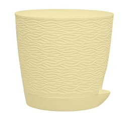Кашпо "Блюз" (1,5л.) Цв. Жёлтый (КШ-9139)