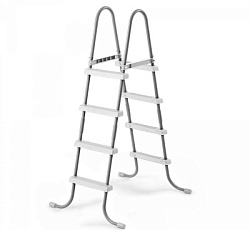 Intex, Лестница для бассейнов до 122см, 4 ступеньки, без площадки