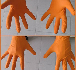 Перчатки латексные хозяйственные (S)