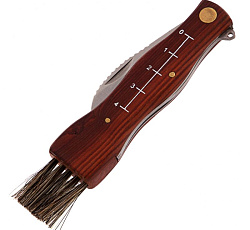 Нож грибника складной, 145 мм, деревянная рукоятка Palisad 79004