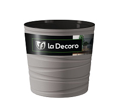 Кашпо "Модерн Мини" 8Л (h 250) Цв. Серый жемчуг (КШ-9704)