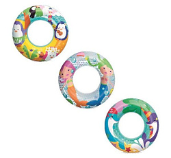 Bestway, Надувной круг 51см "Морские животные" 3-6 лет