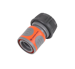 Коннектор с аквастопом 3/4 Garden Жук