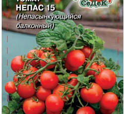 Томат Непас 15 (непасынкующийся балконный)