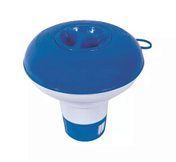 Bestway, Поплавок-дозатор 12.7см для химии в таблетках по 20гр