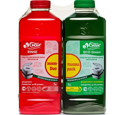 Набор БИОwc RINSE 1л + БИОwc ECO Green 1л