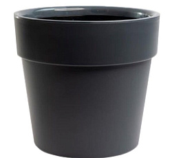 Кашпо "Протея" (6л) Цв.антрацит (ПР25-12)