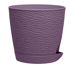 Кашпо "Блюз" (1,5л.) Цв.Сливовый (КШ-9041)