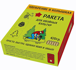 РАКЕТА Удобрение для хвойных культур (колышки), 420 г