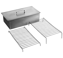 Коптильня двухъярусная 500x270x175 мм, углеродистая сталь 0,8 мм Palisad Camping