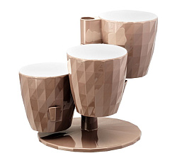 Кашпо "RUBY" Трио Цв. Фраппе (КШ-9736)