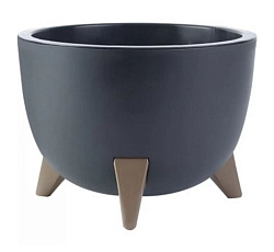 Кашпо "Грация" (9,5л) Цв. Антрацит (КШ-4191)