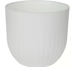Кашпо "Альфа" (1,4л) Цв.белый (А13-10)