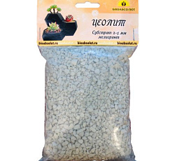 Цеолит субстрат мелиорант (2-5 мм), 0,5 л