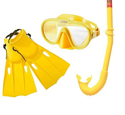 Intex, Комплект для плавания "Master class" (55916, 55922, 55937) от 8 лет