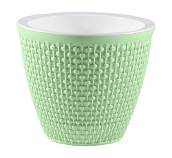 Кашпо "Ротанг" (1,6л.) Цв. Мята (КШ-0989)