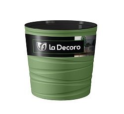 Кашпо "Модерн Мини" 8Л (h 250) Цв. Оливковый (КШ-9541)