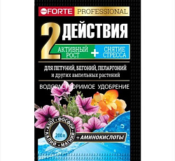 БОНА ФОРТЕ Удобрение с аминокислотами для ампельных цветов, 100 г