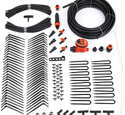 Капельный полив Жук от емкости на 60 растений (с таймером)