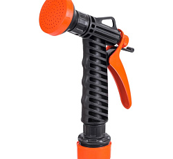 Душ-пистолет поливочный ЖУК с фиксатором с цанговым зажимом 3/4