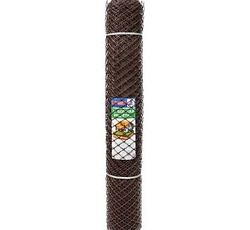 Садовая решетка З-40/1,5/10, яч.40х40мм, 1,5х10м, Коричн. (заборная) 