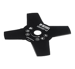 Диск для триммера, 230 х 25,4 толщина 1,6 мм, 4 лезвия Denzel 96323