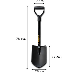 Лопата копательная Профи-Мини "Торнадика" TOR-32LPT-MINI