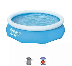 Бассейн Bestway Fast Set 305х76см, 3800л, фил.-насос 1249л/ч