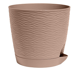 Кашпо "Блюз" (1,5л.) Цв. Фраппе (КШ-9781)