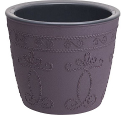 Кашпо "Ажур" (3л.) Цв. Сливовый (КШ-9045)