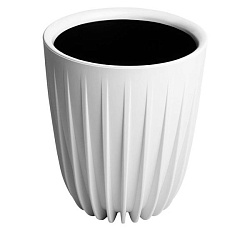 Кашпо "Сигма" (18л) Цв.белый (СИ30-10)