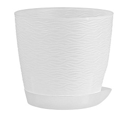 Кашпо "Блюз" (1,5л.) Цв. Прозрачный (КШ-9617)