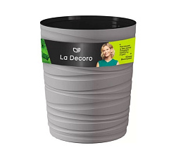 Кашпо "Модерн Медиум" 15Л (h 360) Цв. Серый жемчуг (КШ-9703)