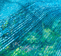 Затеняющая сетка 55% затенения 4х5м