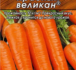 Морковь Красный великан