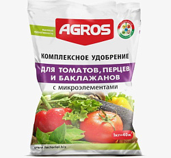 КУ Томат, перец и баклажан с микроэлементами, 1 кг (Брянские удобрения)